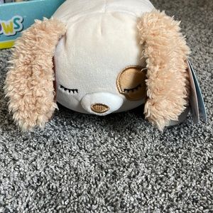 Laying target dog squishmallow!